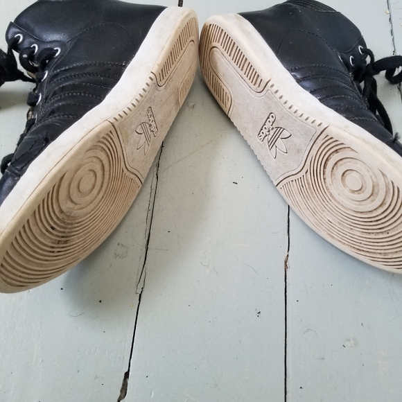 Black High top Adidas Sneakers - Picture 4 of 7